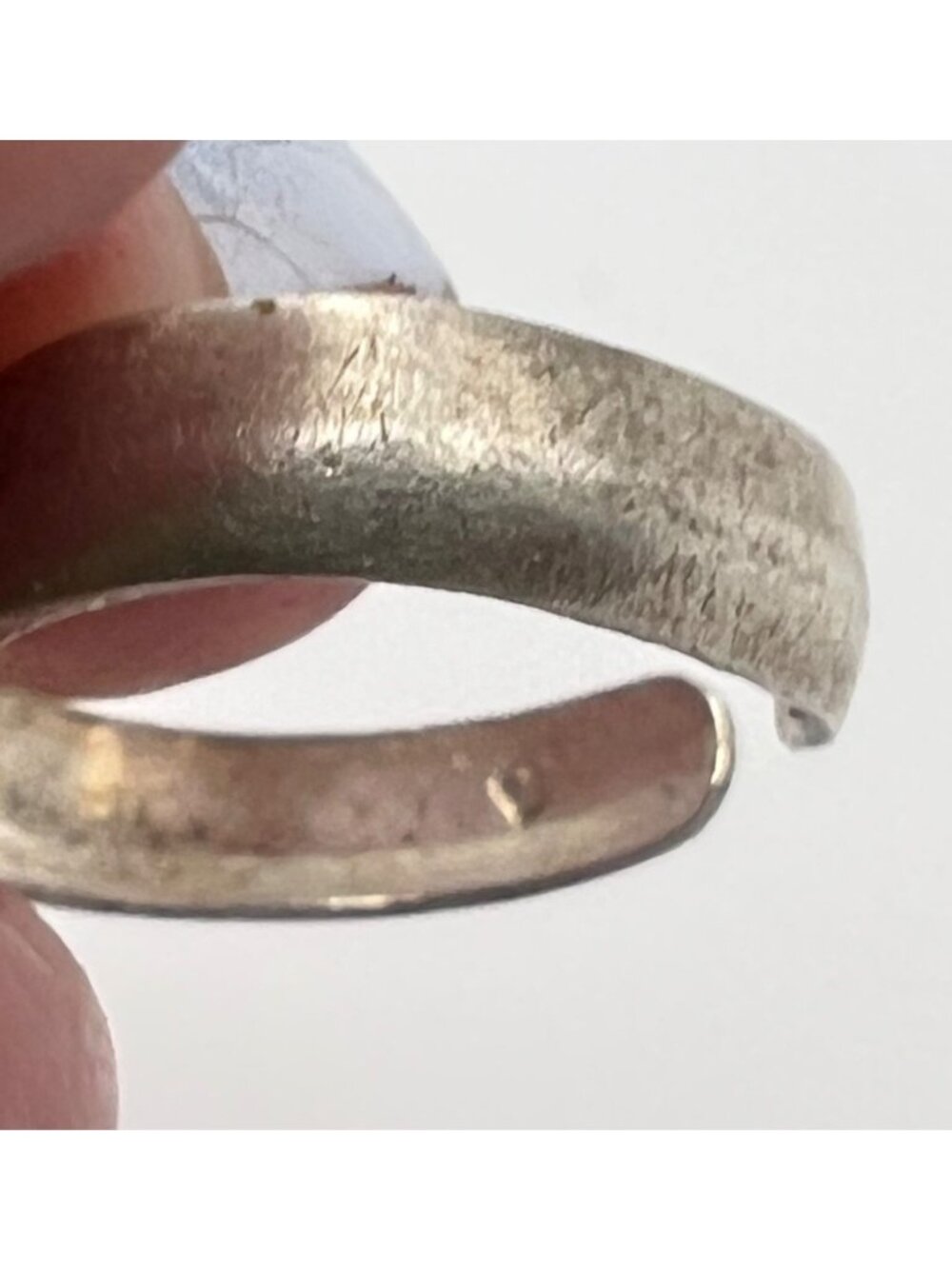 Sterling Silver Toe Midi Rings Adjustable Tested Set Of 2 Minimalist Design - Picture 10 of 10